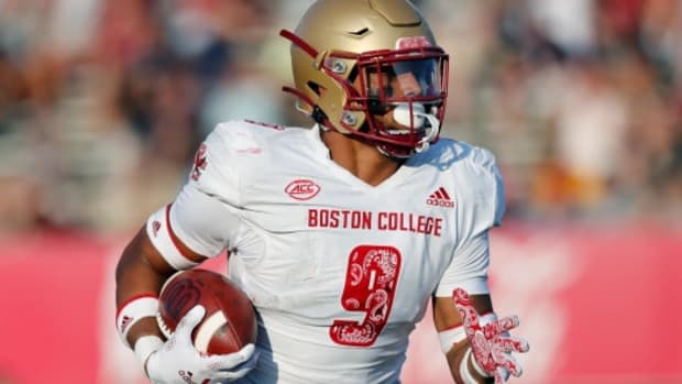 Boston College S Jaiden Woodbey